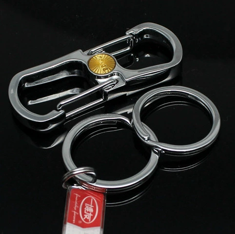 Shanghai Boyou A270 keychain dual -circle lockchain pumping in plastic