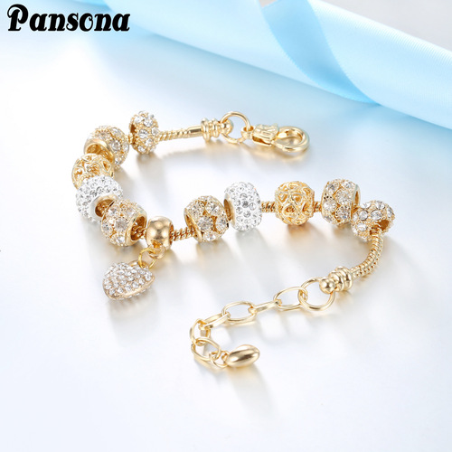 2pcs eye bling bracelets for women girls  rhinestones bangles  hand rope series accessories wholesale 