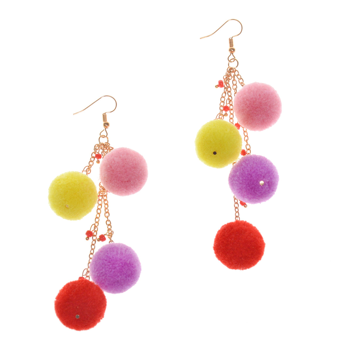 Occident and the United States alloy plating earring (B0746 color)NHXR1488-B0746 color