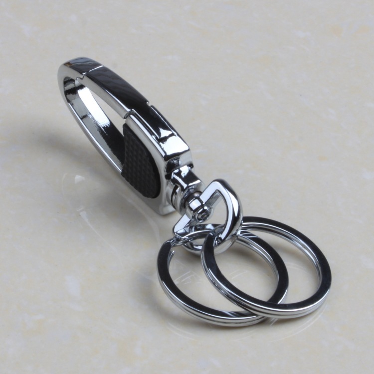 金属钥匙扣 腰挂汽车钥匙链 定制logo 创意礼品