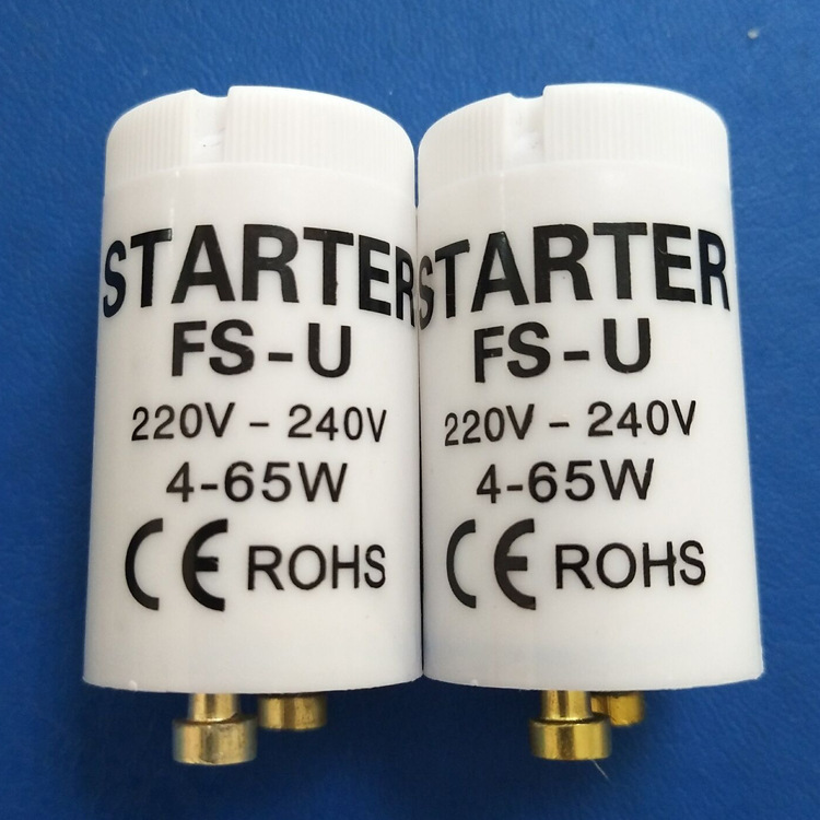 供应启辉器 E17110Ⅴ220∨4-65W.S10及螺旋型启辉器 量大价优