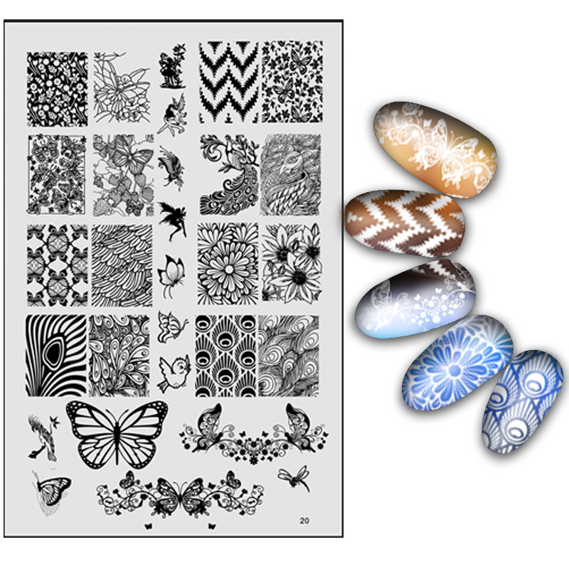 Template for manicure