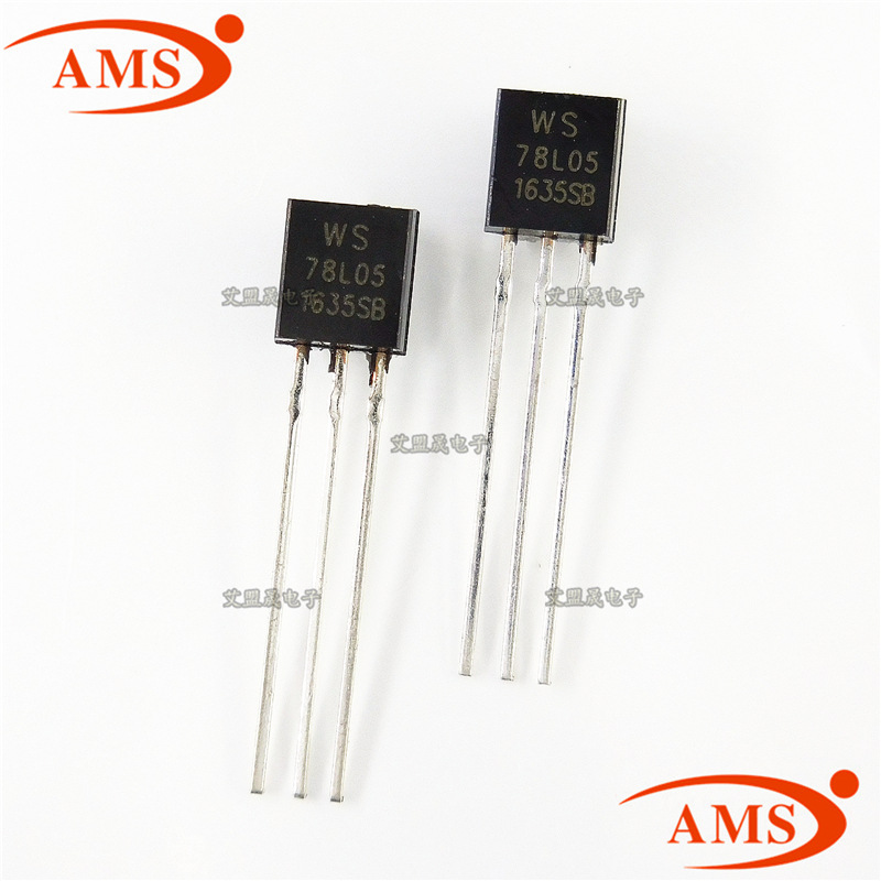 WS78L05 78L05 TO-92 直插三端稳压大芯片 WS/品牌 全新现货