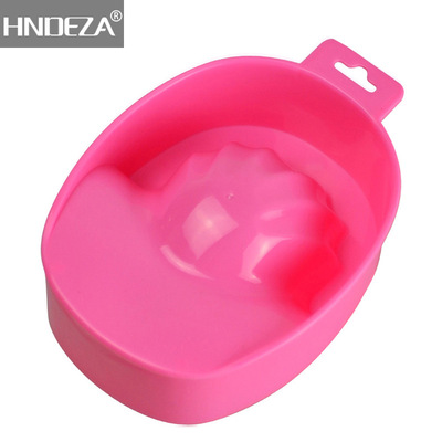 美甲工具 清洁指甲泡手碗 卸软化死皮光疗甲油胶洗甲水容器护理用