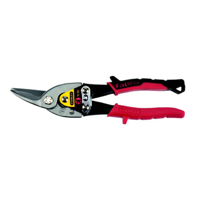 史丹利 右弯头航空剪 铁皮不锈钢剪刀10寸14-562-22