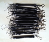 Защитный металлический безопасный брелок, черный пластиковый браслет, сумка