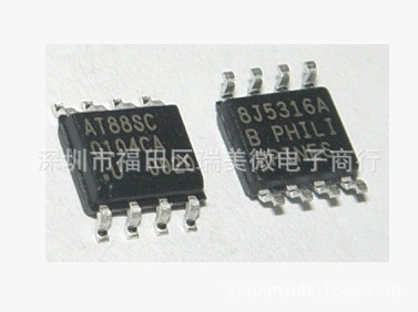 AT88SC0104CA-SU  SOP8 ATMEL 单片机IC 芯片 全新现货