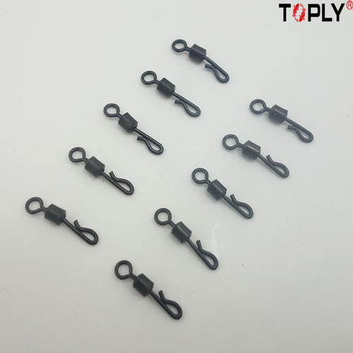 Cross-border European carp large line set fishing gear accessories 40-piece set gun holster swivel anti-slip hose set wholesale