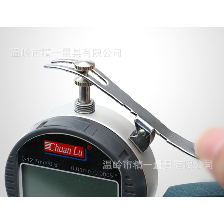 川陆数显指针百分千分深喉大跨度测厚规/测厚仪大量程0.01mm