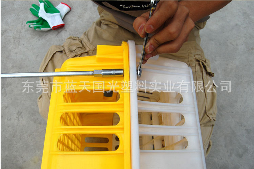 厂家现货直销鸡笼养殖笼运输通用鸭笼塑料笼环保耐用塑料鸡笼