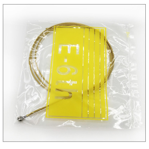 Folk guitar strings, brass, red copper, colored strings, set of strings, individually packaged in pearlescent bags, guitar accessories