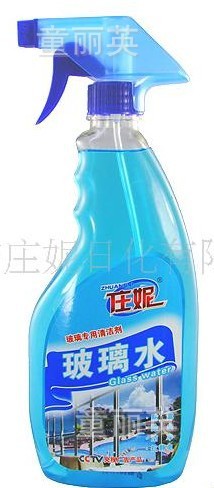 洗涤剂 清洗剂 庄妮500ml玻璃水 玻璃清洁液 汽车挡风玻璃清洁剂