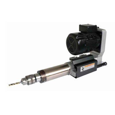 高精度自动钻孔气动动力头 钻铣动力头自动进给主轴头