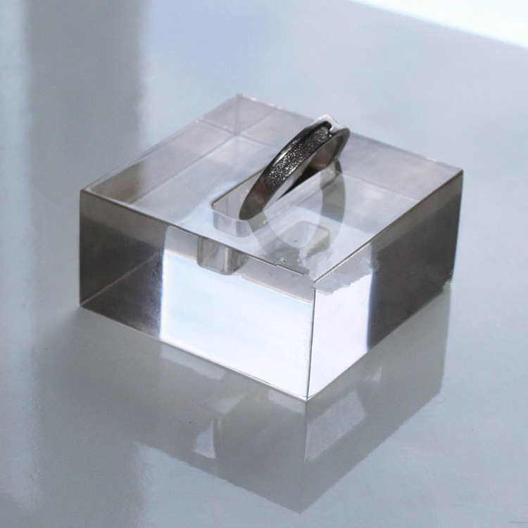 亚克力厚料制作 亚克力板才激光切割 厚料加工 展示底座