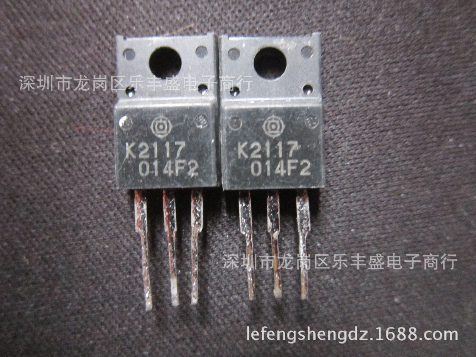 K2117 2SK2117 拆机日立 TO-220F N通道 电源MOSFET 7A 500V
