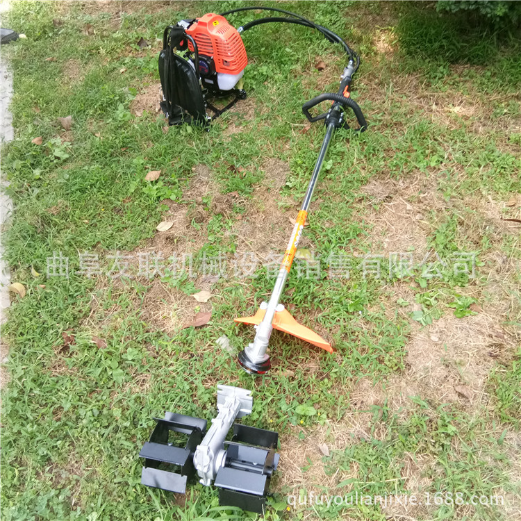 四冲程背负式果园锄草机 农用四冲程锄草机 家用割草机厂家21