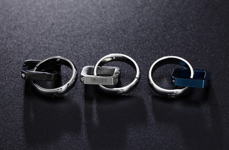 Couple Pendant Blue