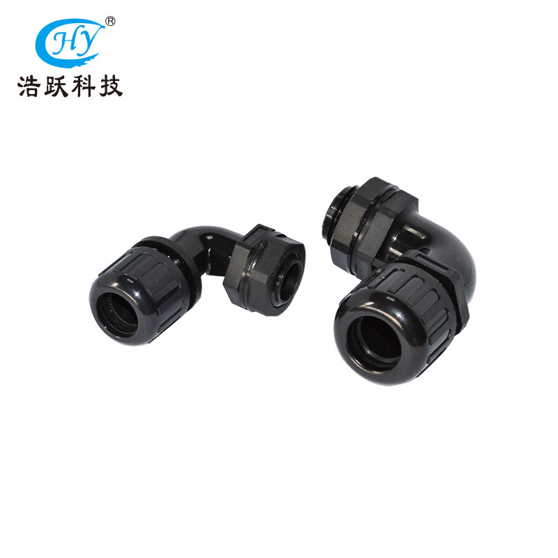 促销波纹管防水浪管快速接头M12-10.0 尼龙防水固定头批发 IP68|ru