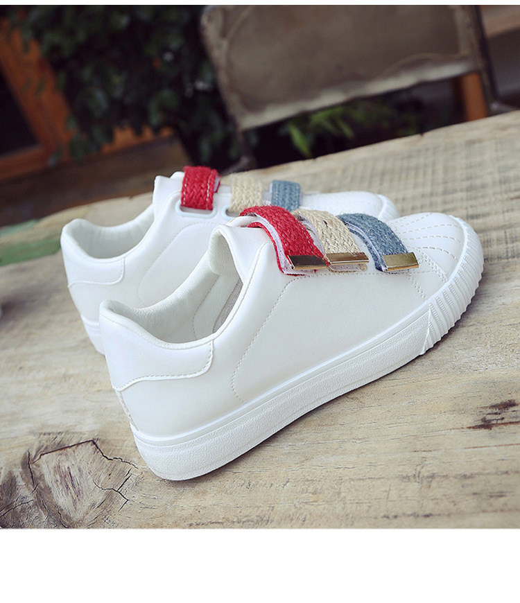 Baskets femme en PU artificiel - Ref 3421023 Image 24