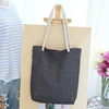 Shopping bag, capacious purse, increased thickness, hand painting