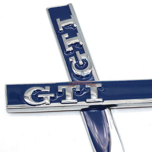Blade Leaf Side Panel Decal for Volkswagen Golf VII GTI Car Body 3D Side Decal Modification