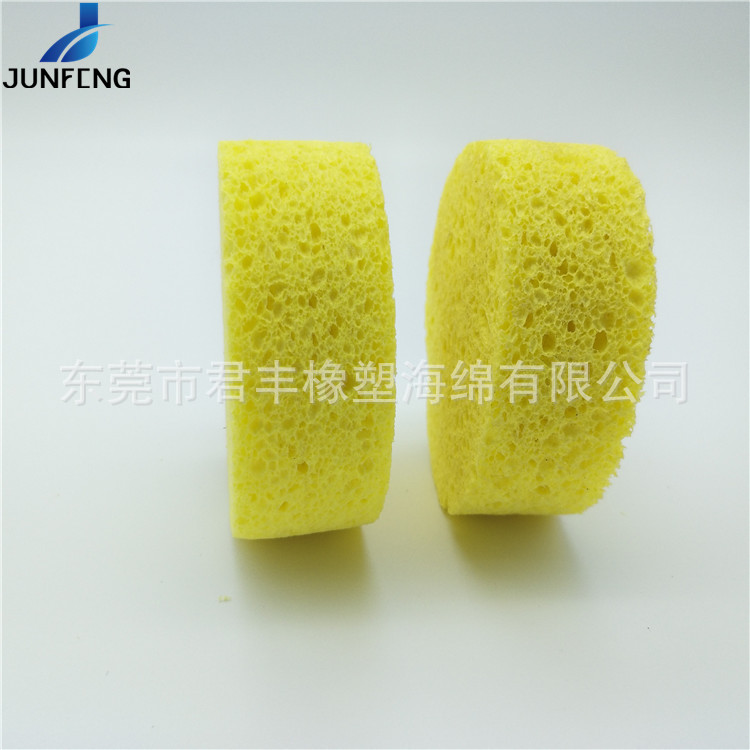 君丰供应 导电耐揉捏理疗康复按摩器木浆棉小圆片 吸水膨胀清洁棉