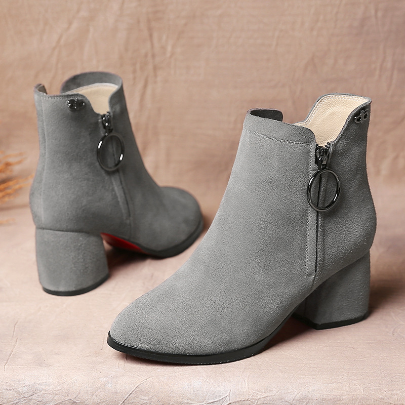 Bottes femme MINGFANG en En cuir - Ref 3355118 Image 31