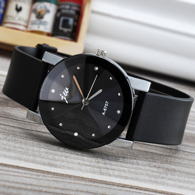 TaoBao On behalf of Korean Edition watch Trend fashion Belt table black superior quality Special Offer Quartz watch wholesale