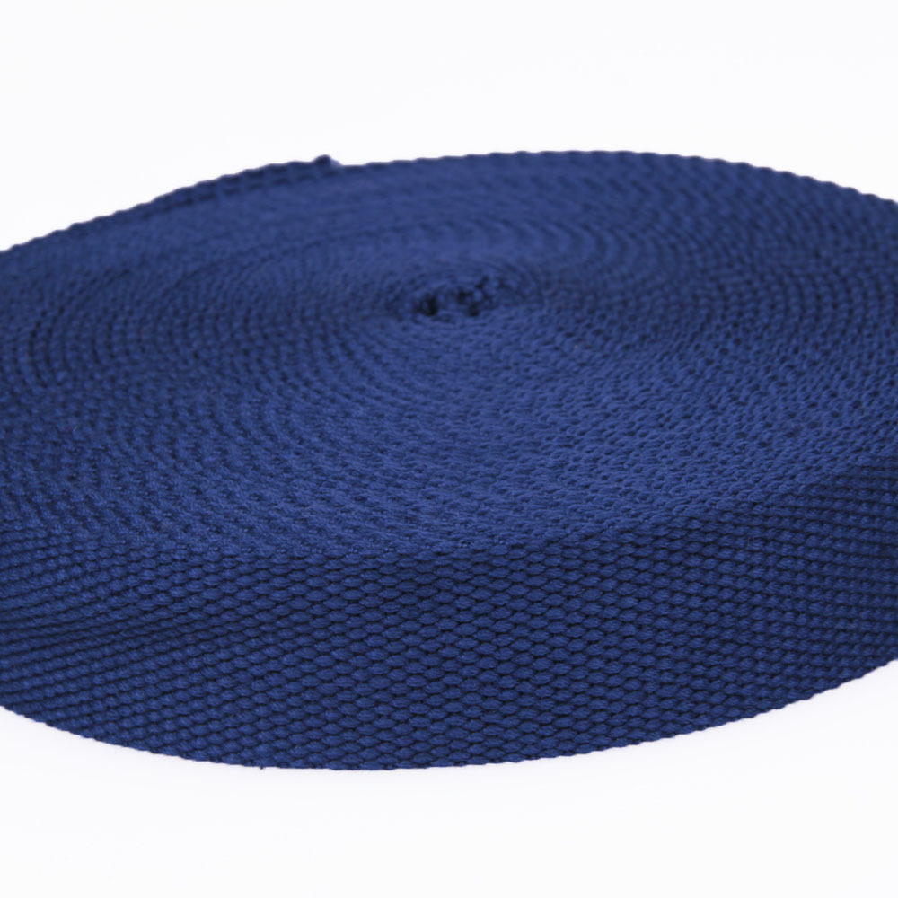 力满 多规格现货 深蓝色 珠纹 棉织带 涤棉手提带 厂家直售