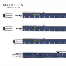 modern德国多功能笔圆珠笔ipad触控电容笔金属伸缩笔工程工具笔