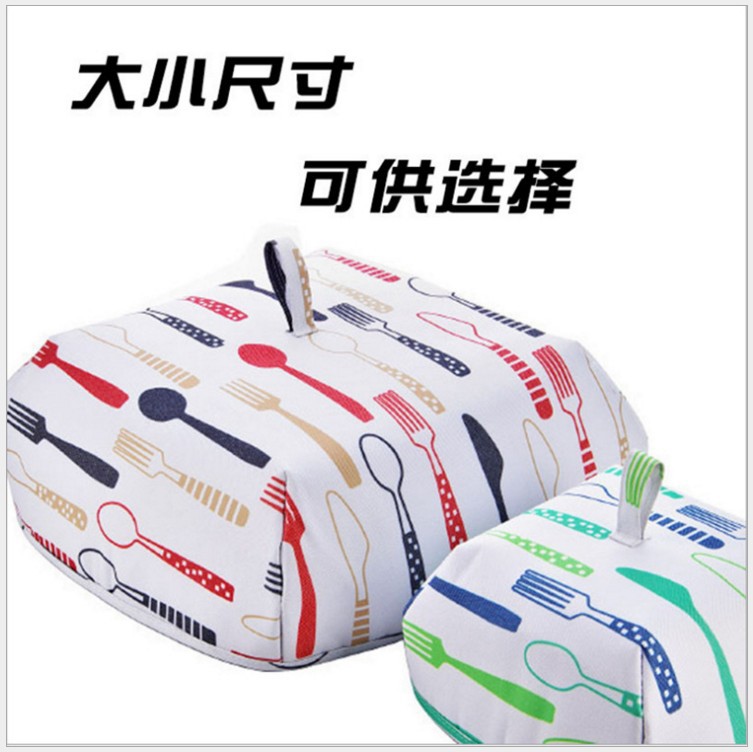 冬季厨房神器保温菜罩 折叠可按需定制规格四季通用铝箔保温桌盖|ms