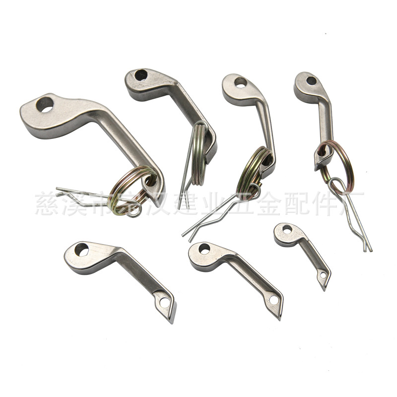 【建业五金】供应 快速接头用不锈钢把手 扳手 Handle Arm