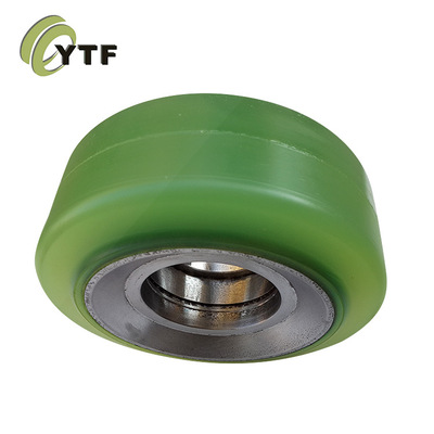 厂家直供力至优丰田叉车辅助轮17873 聚氨酯辅助轮平衡轮行驶轮|ms