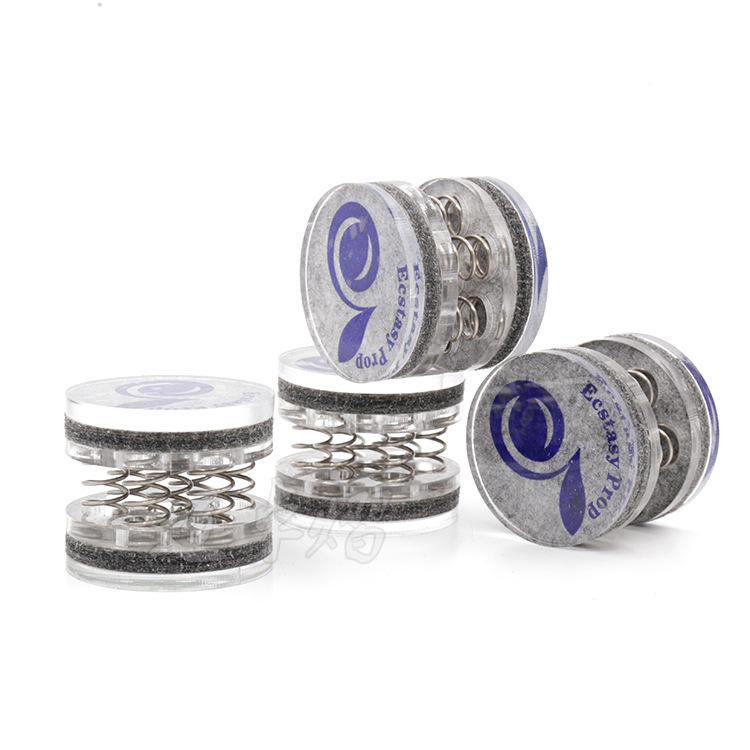 Amortiguador de choque de audio Pie de uñas primavera pie pad REPRODUCTOR DE CD amplificador Pie de uñas nivel delantero decodificador amortiguador de uñas de pie