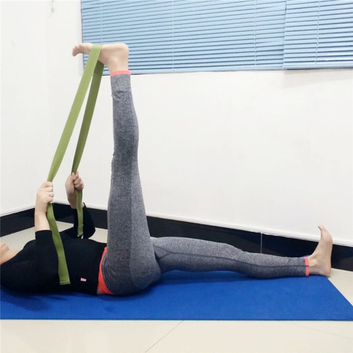 Cotton yoga stretch belt yoga rope tension belt 183cm extended fitness stretching home yoga auxiliary supplies