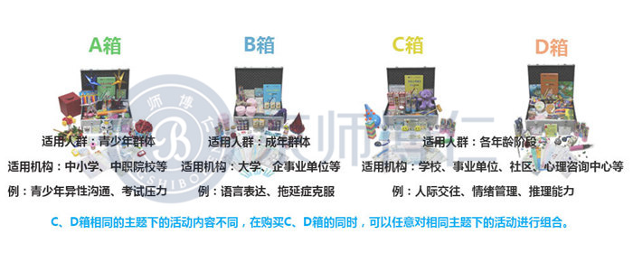 京师博仁团体活动辅导箱