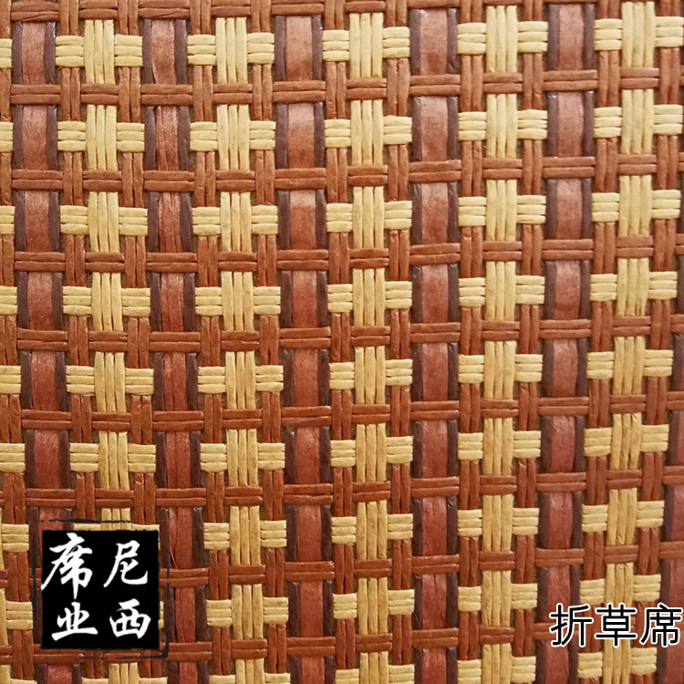 折草席椅垫鞋垫宠物垫新款毛料面料半成品藤凉冰丝藤席实力厂家
