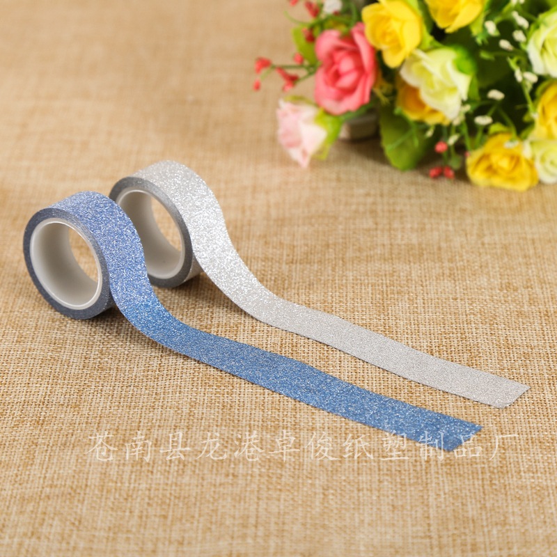 可来样制作创意手撕胶带 卡通印刷胶带 彩色装饰胶带