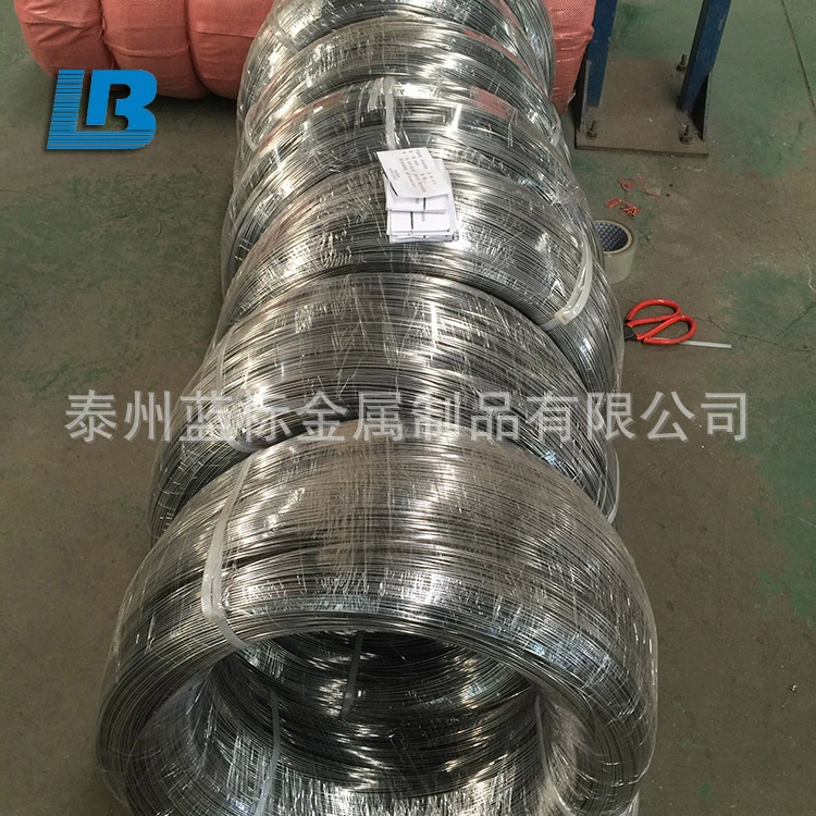 Пружинная проволока из нержавеющей стали, устойчивая к коррозии и высоким температурам проволока из нержавеющей стали, водородная проволока из нержавеющей стали