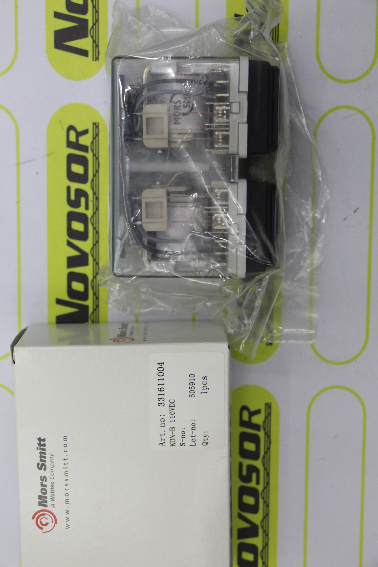 MORS SMITT继电器KDN-B 110VDC-阿里巴巴