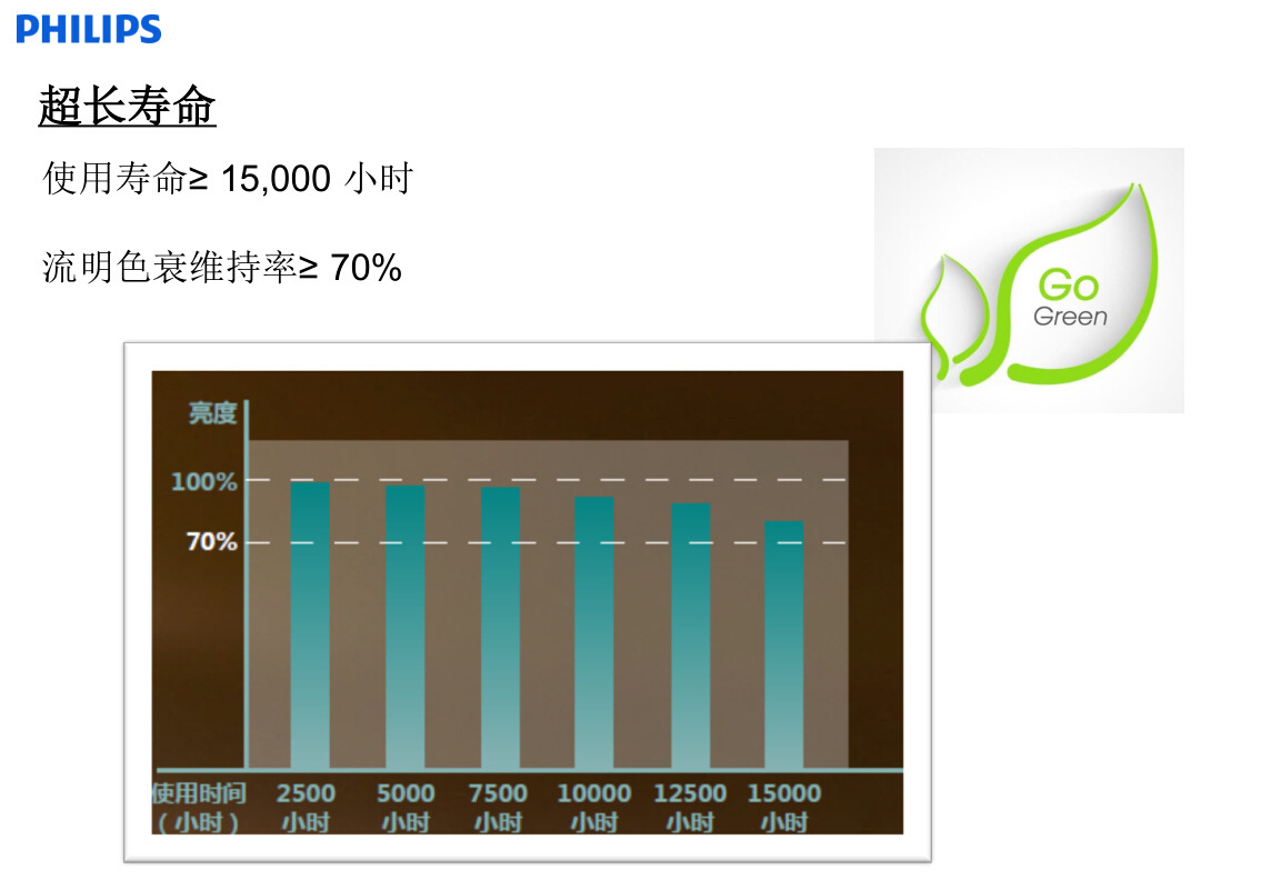 飞利浦虹韵LED灯带 31161明亮版 220V高压灯带