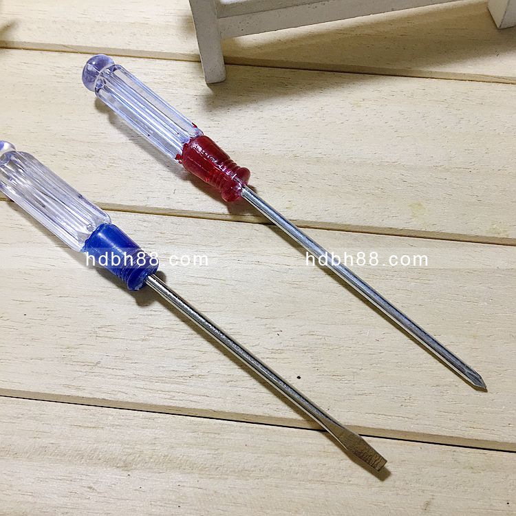 一字水晶小螺丝刀十字螺丝批起子笔记本手机电脑维修五金工具批发