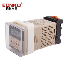 时间继电器DH48S-2Z数显式继电器延时循环继电器日科直销循环控制