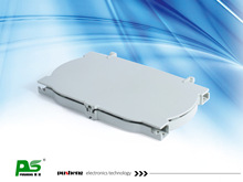 厂家直销灰白色12芯光纤熔接盘 熔纤盘 直熔盘 光纤盘塑料光纤盘