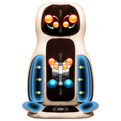 gasbag Massage Cushion cervical vertebra Massager multi-function Neck Waist back massage Seat cushion whole body