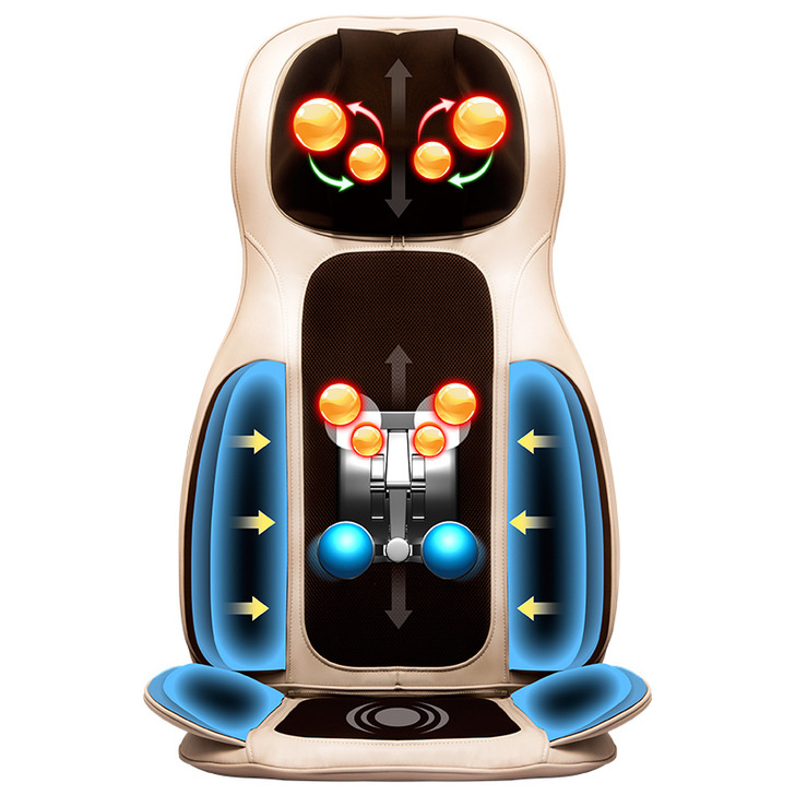 gasbag Massage Cushion cervical vertebra Massager multi-function Neck Waist back massage Seat cushion whole body