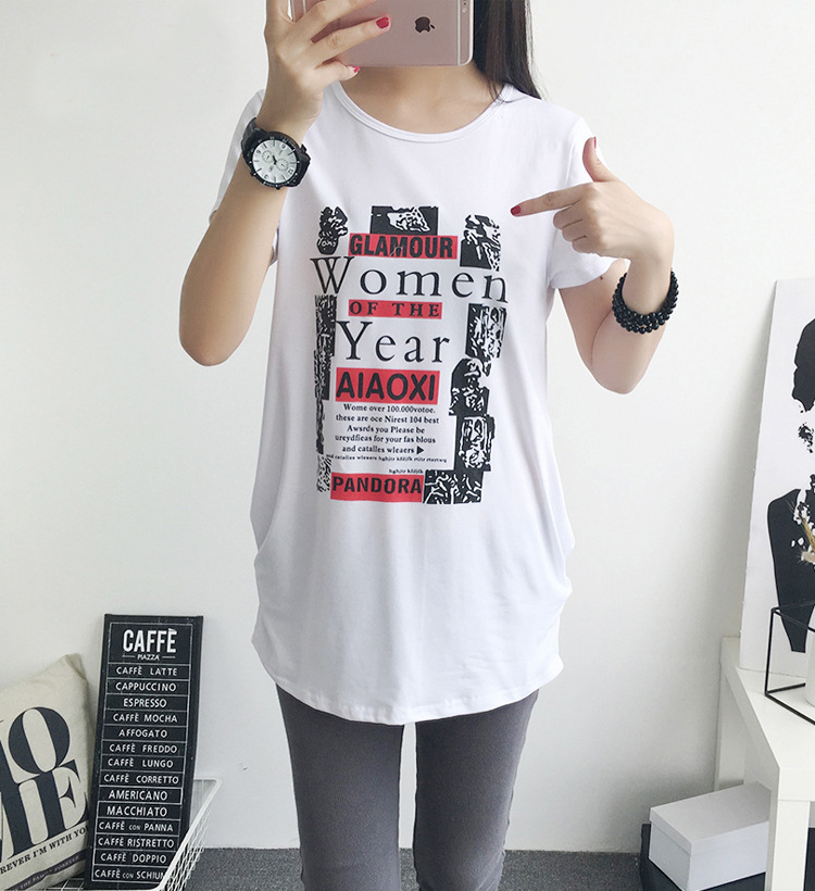 T-shirt femme VêTEMENTS HANCHENG en Pull coton - Ref 3315043 Image 45