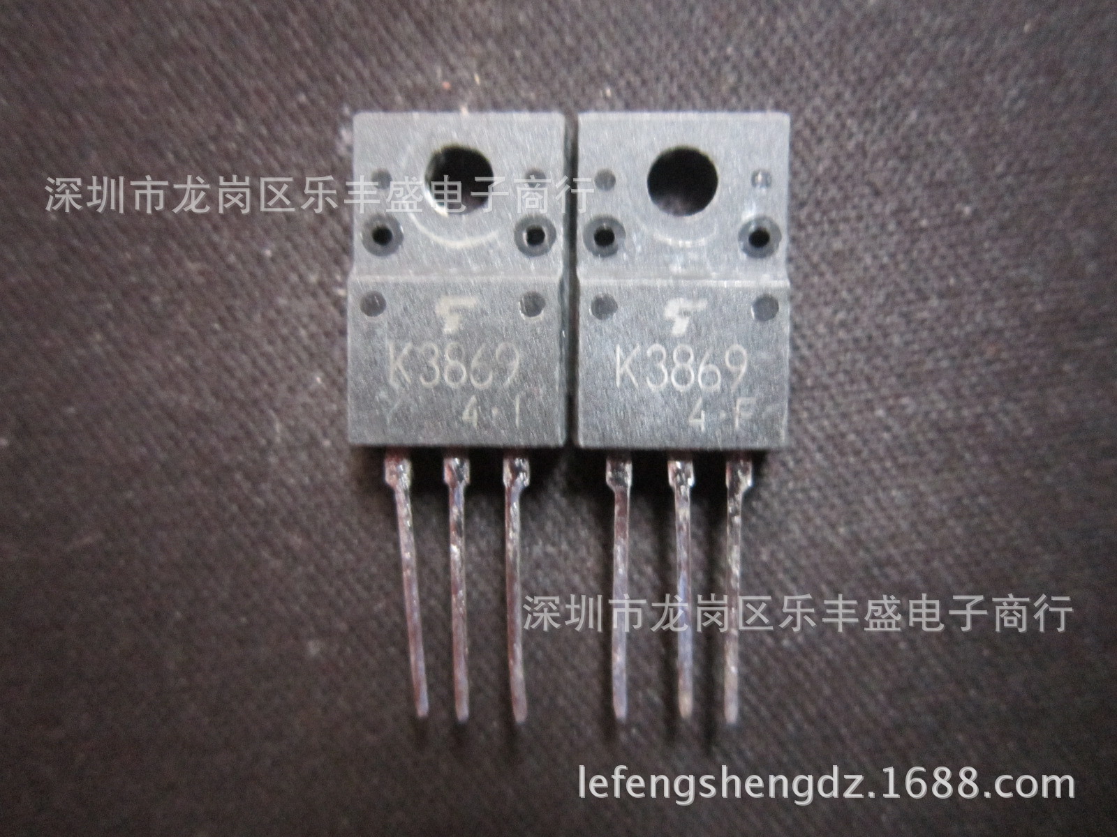 K3869 2SK3869 拆机东芝半导体 TO-220F N通道 MOSFET 10A450V