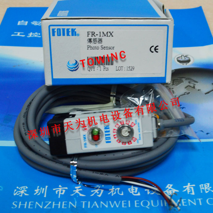 【实物拍摄】FOTEK台湾阳明FR-1MX-V光电开关