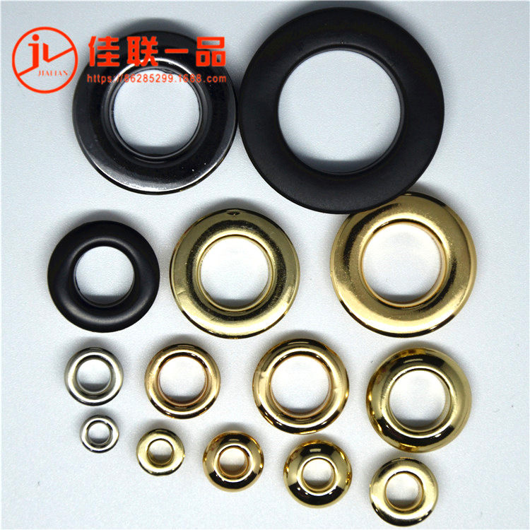 工厂批发鸡眼扣银白色鸡眼扣金属扣眼铜材气眼鸡眼扣钮扣装饰汽眼